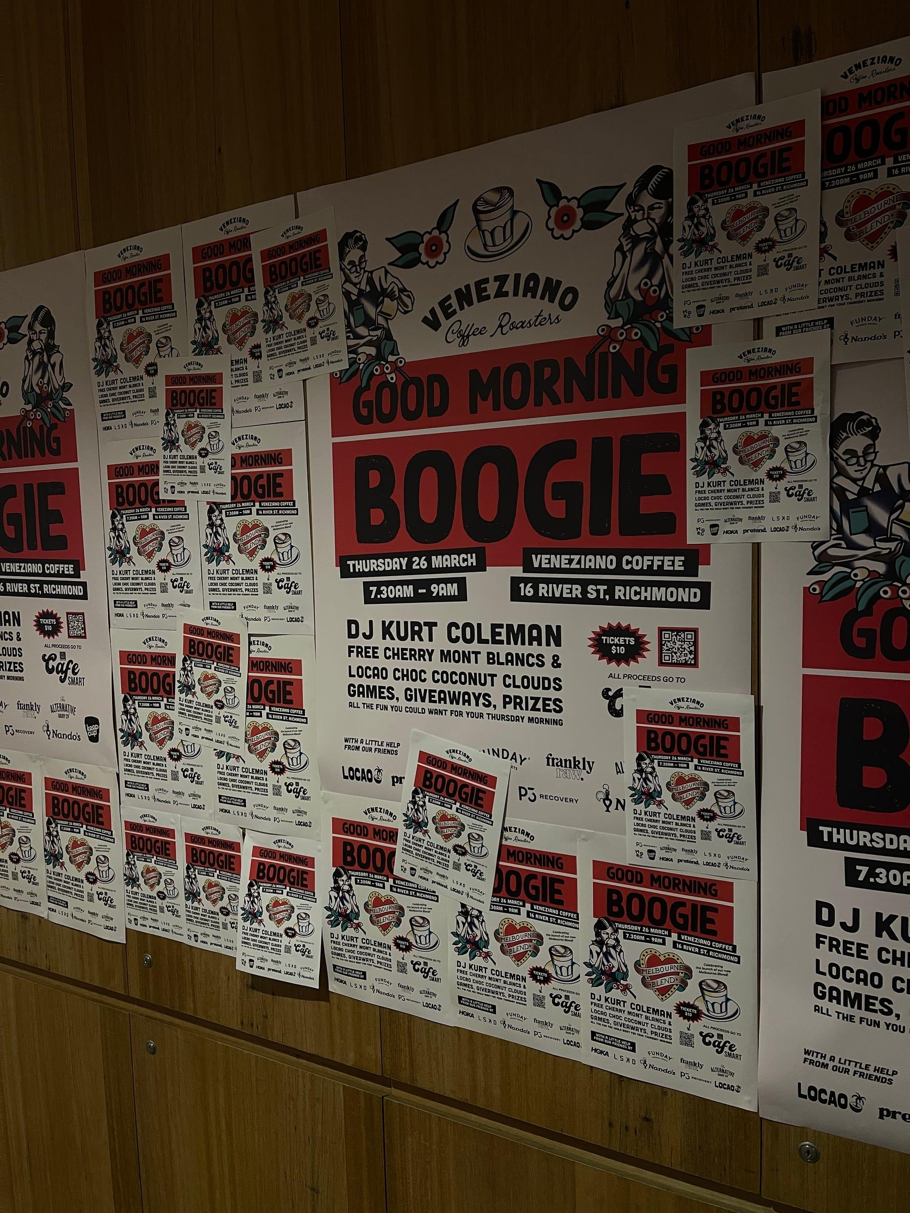 Kurt Coleman at Veneziano Good Morning Boogie — photo 2